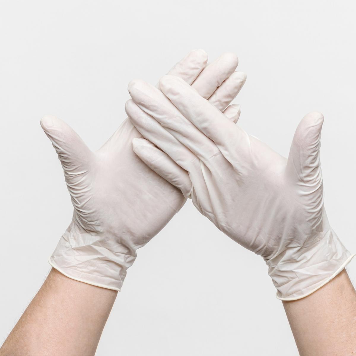 Elastic gloves clearance